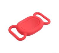 Waterproof Anti-Lost Silicone Pet Collar Holder for pour xiaomi Tags - Stylish &(Red)