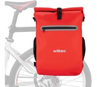 Waterproof Backpack Bag For Luggage Carrier Red-20l Capacity-600d Tpu-With Laptop Compartment-For Bikes And E-Bikes-Bicycle Bag-Cycling
