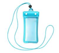 Waterproof Bag for Phone | Clear Floating Touch Screen with Lanyard,Waterproof Pouch for Swimming | for Diving Snorkeling Surfing Travel Beach Cruise Outdoor Water Park