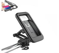 Waterproof Bicycle & Motorcycle Phone Holder, Waterproof Phone Holder with Touch Screen, for Smartphones Below 6.5 inch