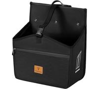 Waterproof Bike Bag With Carry Handle Saddle Bag For Road Bike Mountain Bike 21l Black