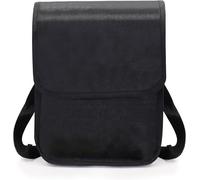 Waterproof Bike Handlebar Bag With Double Layer Storage Pockets,Bike Handlebar Bag,Stereoscopic Bike Bag,Multi-Purpose Motorcycle Bag (Black)