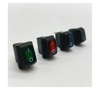 Waterproof boat switch KCD1-101 hole 13 * 19MM, 2-position, 2-pin ON-OFF, 3-pin, no light ON-ON NWPNLXEA(Gelb,2-pin-ON-OFF-NOLED)