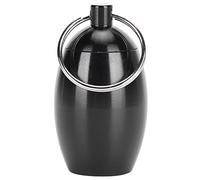 Waterproof Box Mini Multifunction Pills Case Container Airtight Watertight Keyring Holder for Pool Sauna Black 2.5x4.5cm