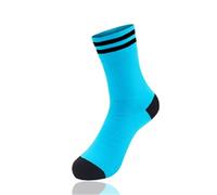Waterproof Breathable Bamboo rayon Socks For Hiking Skiing Fishing Seamless Outdoor Sports Unisex Pour Homme(BLUE01,XL 47-49)