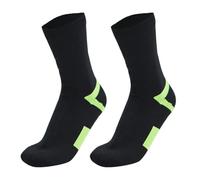 Waterproof Breathable Men and Women Socks Warm for Hiking Camping Running Cycling Fishing Sock Riding Snow Pour Homme(1 pair green01,S Euro 37-39)