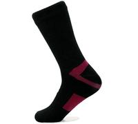 Waterproof Breathable Rayon Socks for Hiking Skiing Fishing Seamless Outdoor Sports Unisex Dropshipping Pour Homme(Red,37-39)