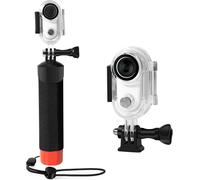 Waterproof Case & Floating Handle Compatible with Insta360 GO 3 Lens, Diving Protective Case with Bracket Accessories for Insta360 GO 3