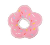 Waterproof Cat Recovery Cone - Cute Flower Shape Donut Collar | Cotton Protective Suit for Grooming Nail Trimming Scratching Costume Clothes, S 28x28x6cm M 32x32x7cm 120g