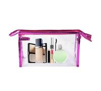Waterproof Cosmetic Case, Travel Makeup Organizer, Portable Toiletry Bag, Zippered Makeup Bag, Clear Cosmetic Storage Bag, Travel Accessories Bag, Makeup Organizer Bag, Toiletry Organizer Case,