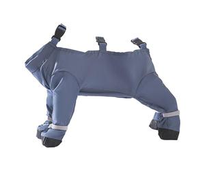 Waterproof Dog Boots, Soft Fabric, Adjustable Anti-Fall Design, Dirty-Proof Paw Protector, Easy-on Stay-on Footwear, Winter Outdoor Hiking Sports Small Medium Breed Use