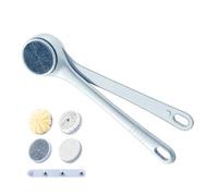 Waterproof Double Handle Body Brush - Massage Scrubber For & Women | | Grip Bath & Brush for Skin Massaging; Ergonomic Hand, Leg & Back Cleansing Scrubber for Home Shower