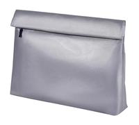 Waterproof Fireproof Money File Bag - Zipper Feature, 15 inch External Carrying Device, Weatherproof Safety Component, Gray Synthetic Fastener | Utility Tool for Papers & Items