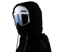Waterproof Fleece Lined Hood, Breathable Windproof Thermal Hood, Face Cover System, with Insulated Winter Headwear, Sturdy Build Design, Full Coverage Outdoor Protection Style, for Cold Weather Use