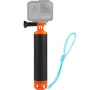 Waterproof Floating Handle Action Camera Grip Pole Handle Anti-Slip Selfie Stick Diving Stick Floating Pole with Adjustable Screw Compatible for Sports Camera, Orange