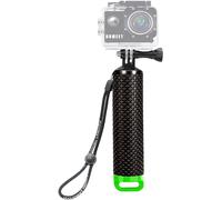 Waterproof Floating Handle Action Camera Grip Pole Handle Anti-Slip Selfie Stick for Sports Cameras, [Green]