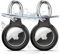 Waterproof for Apple Airtag Holder Case with Lock,Airtag Pendant Key Ring Case with Keychain for Luggage/Bicycles/Pets.[O211]