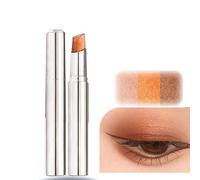 Waterproof Gradient Shimmer Eye-Shadow Stick, No Budge Shadow Stick, Duo Chrome Glitter for Older Women (04#)