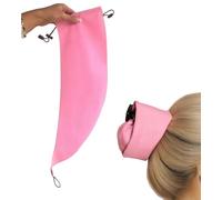 Waterproof Hair Sleeve for Long Hair, Reusable Crown Washing Shower Cap, Adjustable Crowns Wash Pony Caps for Pool Travel Shower Gym Beach