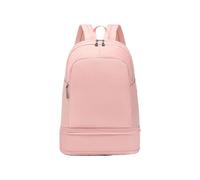 Waterproof Heavy Duty Travel Bag, Spacious Stylish Sports Bag, Breathable Gym Bag with Shoe Storage, Comfortable Workout Duffel with Shoe Pocket 18,5 x 13,39 x 7,48" to Keep your Valuables Safe, rose,
