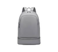 Waterproof Heavy Duty Travel Bag, Spacious Stylish Sports Bag, Breathable Gym Bag with Shoe Storage, Comfortable Workout Duffel with Shoe Pocket 18,5 x 13,39 x 7,48" to Keep your Valuables Safe, Gris,