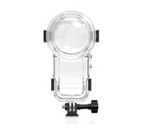 Waterproof Housing Boîtier de plongée étanche, Compatible avec la caméra de Sport Insta360 X5, boîtier scellé sous l'eau de 60m, Coque Transparente Invisible,Diving Travel