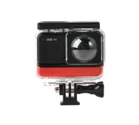 Waterproof Housing Case for Insta360 One RS Dual Lens 30m Underwater Diving Shell with Touchscreen & Button Access Clear Protective Cover