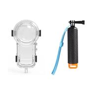 Waterproof Housing Étui de plongée, Compatible avec Insta360 X5, Couvercle de boîtier étanche, Protection sous-Marine, Coque de boîte de plongée, Accessoires de caméra,Diving Travel(Kit A)