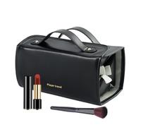 Waterproof Makeup Brush Case, Portable Makeup Brush Case, Eye Shadow Makeup Palette Bag, Multi-Compartment Cosmetic Case, Travel Makeup Brush Organizer 9.84x4.72x4.72 inches for Eye Shadow