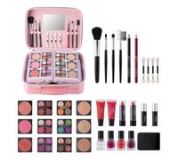 Waterproof Makeup Case, Kit de maquillage pour Parties, Kit de maquillage complet, Kit de maquillage pour les événements, Kit de maquillage pour occasionnel, Party Ready Makeup, Kit de maquillage