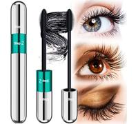 Waterproof Mascara Black-4d Mascara Effect False Eyelashes Extra Long Mascaras Silk Fiber Waterproof Long Lasting