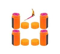 Waterproof Matches Survival Kit, Stormproof Fire Starter, Windproof Matches with Case for Camping Hiking, Camping Survival KT (4Pack)