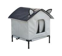 Waterproof Outdoor Pet House - Warm Insulated Stray Dog Shelter