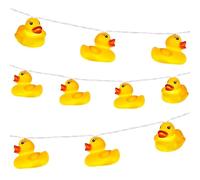 Waterproof Outdoor String Lights - Duck Shaped Bright Fairy Light Decor, Decorative Hanging LED For House Patio Garden Balcony Fence Ceiling Use | Ideal Party Wedding Holiday Camping Bedroom Exterior