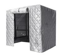Waterproof Pet Cage Cover, Dog Crate Cover, Heavy Duty Cage Protector, Strong Fabric Protects Dogs from Weather, Easy Fit and Portable for All Standard Crates, Suitable for All Standard Dog Crates