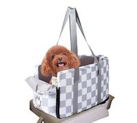 Waterproof Pet Car Seat | Dog Car Seat | Dog Booster Seat | Safety Harness, Comfortable Padding and Easy Installation, Ideal for Safe and Cozy Travel for Pets, Fits Most Vehicles