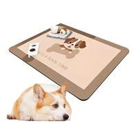 Waterproof Pet Mats, Pets Mat, 19.69x31.5 inches Gray Anti-Slip Absorbent Pad with Urine Protection, Quick-Dry, Floor Protector for Puppy Training, Potty, Food and Water Bowl Use
