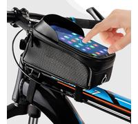 Waterproof Phone Holder Bag Bicycle Bag Universal Bicycle Handlebar Pouch With Water Resistant Frame Clear Touch Pouch For 6.5 Inch Smartphone