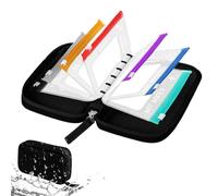 Waterproof Pill Case | Portable Box With 7 Zippered Pouches | Pill Organize