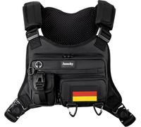 Waterproof Running Vest For Women And Men: Multifunctional Hydration Vest Chest Bag Running Vest Reflective Hydration Bag Phone With Earphones Adjustable Strap