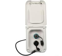 Waterproof RV Power Socket Box IP68 ABS DC Jack(C)