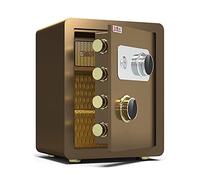 Waterproof Safes Mechanical Code Lock Safe, Steel Fire-Proof and Anti-Theft Safety Cabinet, Small File, Suitable Hotel for Home Office Cash