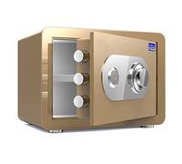 Waterproof Safes Small 30Cm High, Fireproof and Anti- Theft Safe Steel Ge Box, Can Be Put in a Cabinet, Easy to Operate for Home Office Ca,A-H25Cm