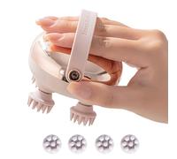 Waterproof Scalp Massager - 3-in-1 Electric Hair | Comb & Head Massager | Rated, 3 Speeds, USB Rechargeable | Portable For Shower, Home, Travel, Pet Use | Promotes Relaxation &Hair Growth