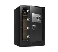 Waterproof Security Digital Safes Steel Fire-Proof Large Cash Box, Anti-Theft and Anti-Drilling Safe Cabinet, for Family