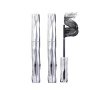 Waterproof & Sweatproof Lengthening & Curling Mascara,Steel Tube Thick and Long Waterproof Eyelash Primer,3D Curling Smudgeproof Metal Mascaras, Clump, Smudge and Flake-Free (2pcs)