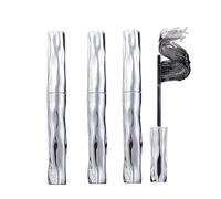 Waterproof & Sweatproof Lengthening & Curling Mascara,Steel Tube Thick and Long Waterproof Eyelash Primer,3D Curling Smudgeproof Metal Mascaras, Clump, Smudge and Flake-Free (3pcs)