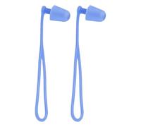Waterproof Swimming Earplugs, Comfortable Silicone Design, Waterproof Reusable Earbuds, Hearing Protection with Lanyard, Ideal for Adults, Kids, Swimmers, 3.82x0.98 inches