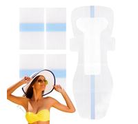 Waterproof Swimming Pads, Private Patches, 6.97x5.24x0.16 inches Waterproof Lightweight Secure Feminine Care Liners, Comfortable Protection for Women Prevent Dirt, Moms, Wives