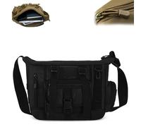 Waterproof Tactical Military Multi-Pocket Crossbody Bag Shoulder Bag Bag Belt Sling Bags Laptop for Working Hunting Camping (B)